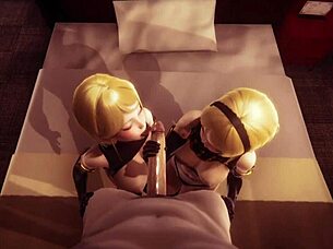 Fut gemenele din Nier Automata în hentai 3D?