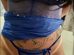 Guided masturbation to rock music, stroke those big tits! 🎸
