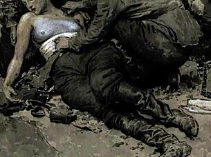 Vintage Erotic Drawings in Retro Hentai Style