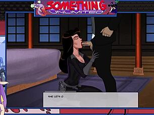 something unlimited part 145 with hentai maid sucking monster cock