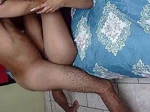 Latina brunette craving a cock in her pussy