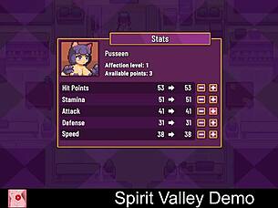 spirit valley demo anime game adventure walkthrough