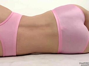 Intense navel bellybutton fetish featuring Asian Japanese elements