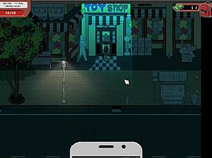 Spooky Milk Life hentai game ep 14 with step sister touching big cock