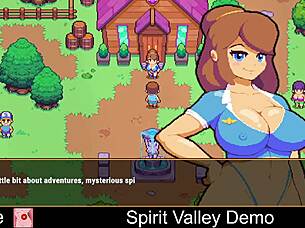 spirit valley demo anime game adventure walkthrough
