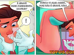 Young girl excited during first gynecologist visit