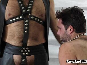 I's A Horny Gay Bear Ass Banging Otter Bareback With Creampie