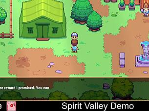 spirit valley demo anime game adventure walkthrough