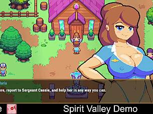 spirit valley demo anime game adventure walkthrough