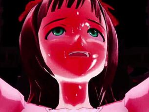 Purupuru haruka 13 featuring hosomi no ken in action