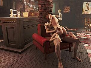 Public fuck in Fallout 4! 🔥