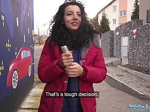 public agent teen loses game and gets fucked