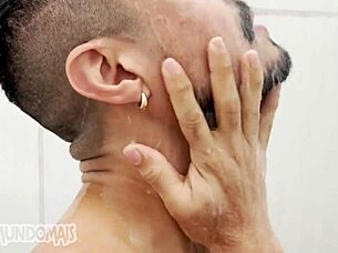 Gay Stud Sucks Big Cock from App Hookup