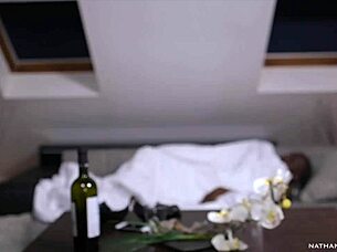 does martina golds want morning anal quickie with joss lescaf's big black cock?