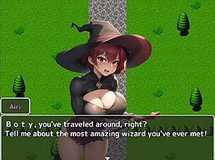 three virgins form harem with adventurer in cuckold rpg