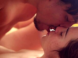 Intense Spontaneous Sex With Passionate Kissing And Ball Sucking On Bed