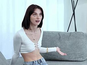 I Showed The Casting Agent My Tight Wet Pussy