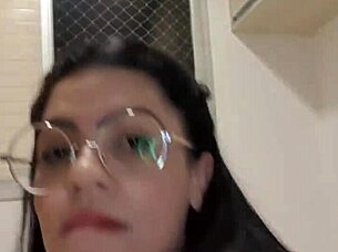 Hot latina next door strips for a good tip