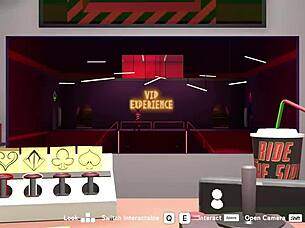 Poppi and Ari Fuck in Heat Nightclub