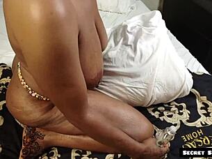 This MILF got a hard doggystyle from her boyfriend on Christmas day, so sweet!