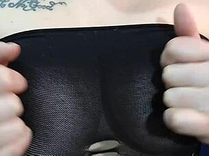 kyra hellfire's big naturals for your joi countdown, uh, yeah