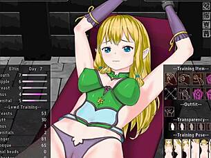 Ok this was bad at the end at least to me that is the elfs lewd training finale