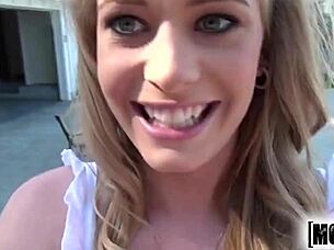 Melody mynx, that cheating milf, fucks any big dick she spots