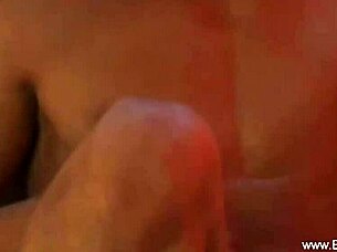 experienced gay cock self-massage session
