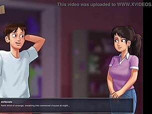 Episode 143 of Summertime Saga features anime-style adventures