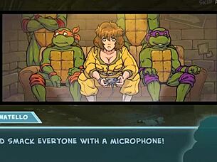 Akabur’s Star Channel 34 - Redhead’s massive tits out in wild game