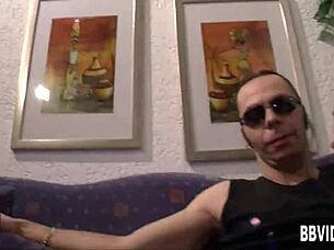 German couple explores threesome with sex therapist in hardcore session.