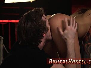 teen lets black guy dominate her in bondage?