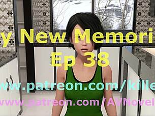 my new memories 38 with anime small features