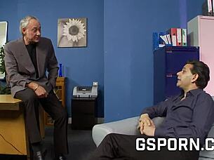 Four hot students fucked by principal and friend