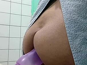 after a shower, my ass craves some enjoyment