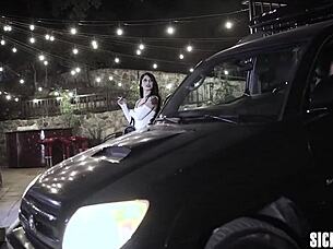 bad guy bangs wet latina pussy after blowjob