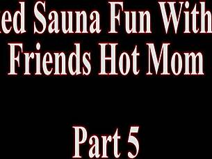 sauna gets steamy with cory chase, my buddy’s hot mom