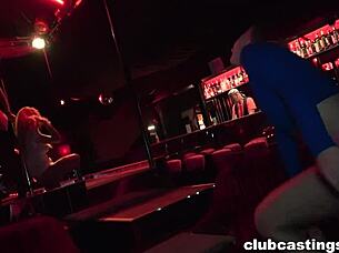 Jenny Wild's Bold Striptease And Masturbation