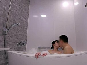 japanese teen with big tits gets pounded doggy