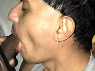 Gay Deepthroat Gagging On Monster Cock Outdoor?