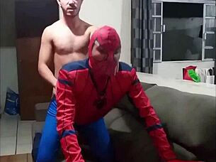 gay swap in halloween costumes, so dirty and fun 😈