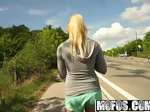 public pick ups she works out veronika
