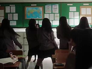 ditto - newjeans side a music video with bent over scenes