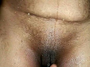 Beautiful Indian wife’s intimate bath time experience