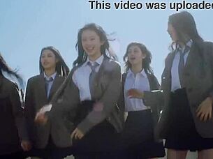 ditto - newjeans side a music video with bent over scenes