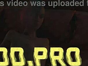 Judy Alvarez in Hot Cyberpunk Lesbian Animation