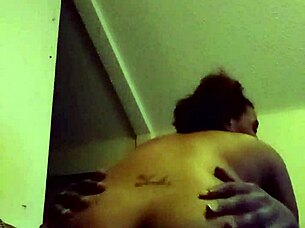 wet pussy rides cock in couple's play