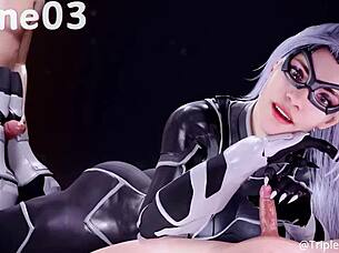 this 3d footjob compilation is amazing 😍