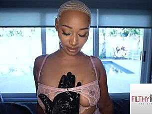 Filthymassage Features A Huge Ass Getting Oiled Up For Intense Sex And Riding