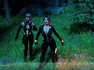 alternate existence in homemade setting.